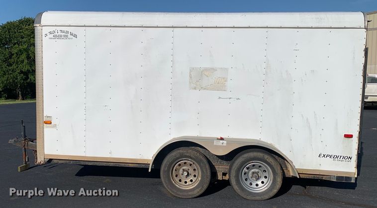 image for item DM7974 2008 Cargo Craft enclosed cargo trailer