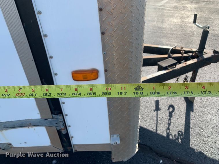 image for item DM7974 2008 Cargo Craft enclosed cargo trailer