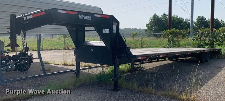 image for item DM7981 2022 MP Custom Flatbed 35 flatbed trailer
