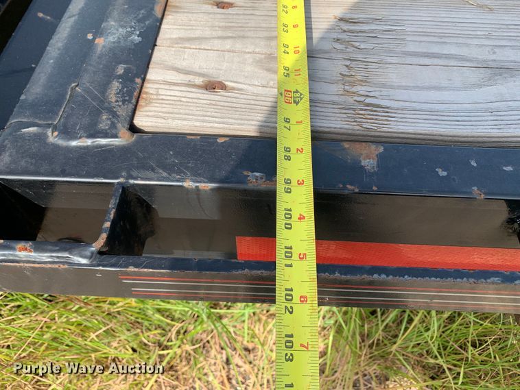 image for item DM7981 2022 MP Custom Flatbed 35 flatbed trailer