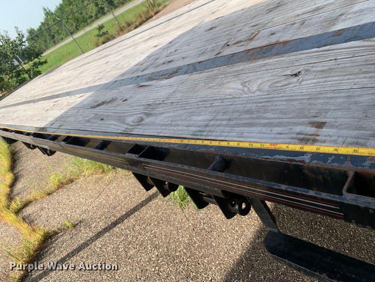 image for item DM7981 2022 MP Custom Flatbed 35 flatbed trailer