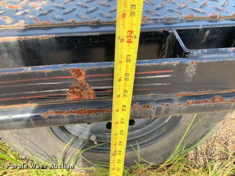 image for item DM7981 2022 MP Custom Flatbed 35 flatbed trailer