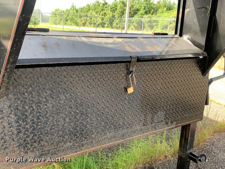 image for item DM7981 2022 MP Custom Flatbed 35 flatbed trailer