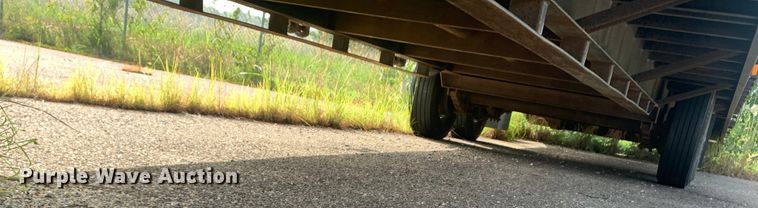 image for item DM7981 2022 MP Custom Flatbed 35 flatbed trailer