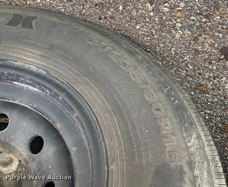 image for item DM7981 2022 MP Custom Flatbed 35 flatbed trailer