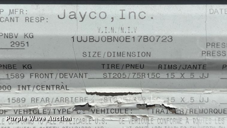 image for item DO2462 2014 Jayco Jay Flight Swift 264BH camper