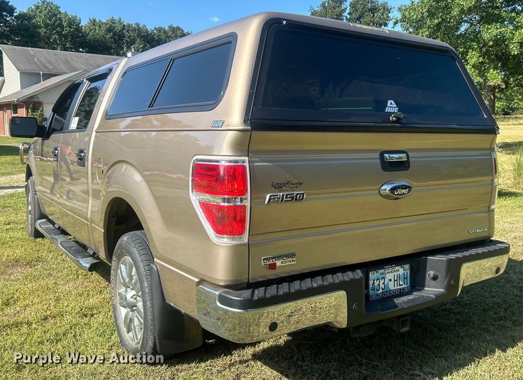 image for item DO6637 2012 Ford F150 Oklahoma Edition XLT SuperCrew pickup truck