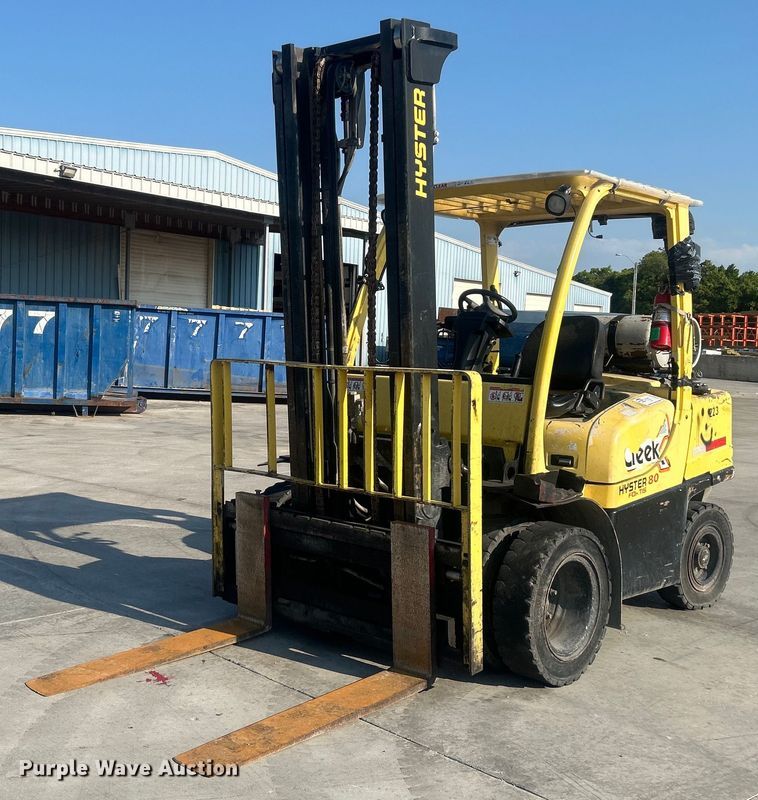 image for item DO6645 Hyster 80 forklift
