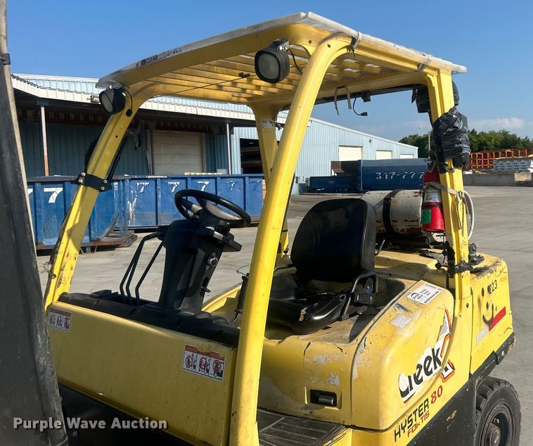 image for item DO6645 Hyster 80 forklift