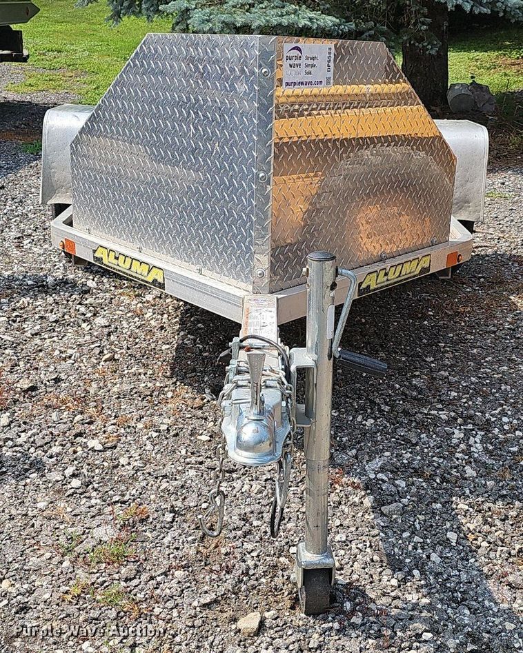 image for item DP6588 2019 Aluma MC10 motorcycle trailer