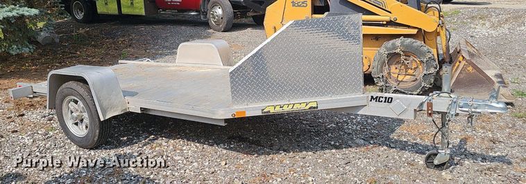 image for item DP6588 2019 Aluma MC10 motorcycle trailer