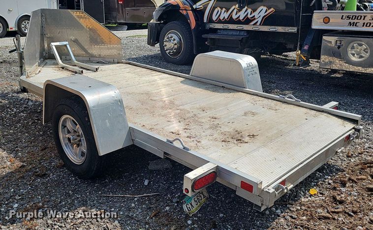 image for item DP6588 2019 Aluma MC10 motorcycle trailer