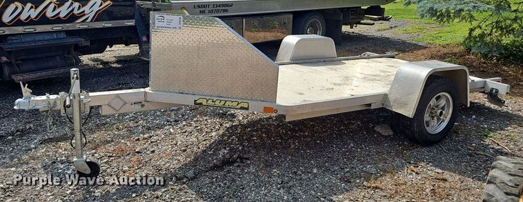 image for item DP6588 2019 Aluma MC10 motorcycle trailer