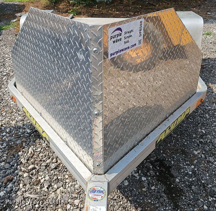 image for item DP6588 2019 Aluma MC10 motorcycle trailer