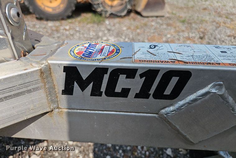 image for item DP6588 2019 Aluma MC10 motorcycle trailer