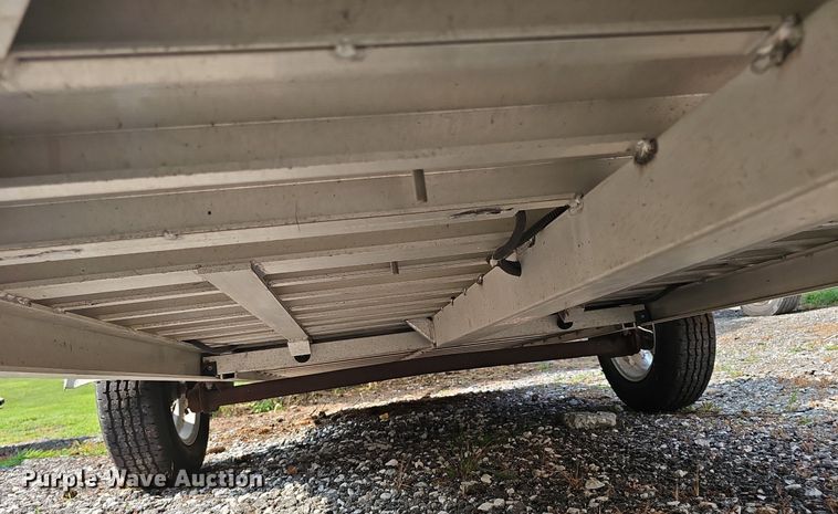 image for item DP6588 2019 Aluma MC10 motorcycle trailer