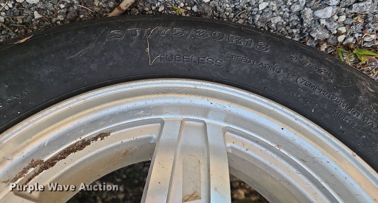 image for item DP6588 2019 Aluma MC10 motorcycle trailer