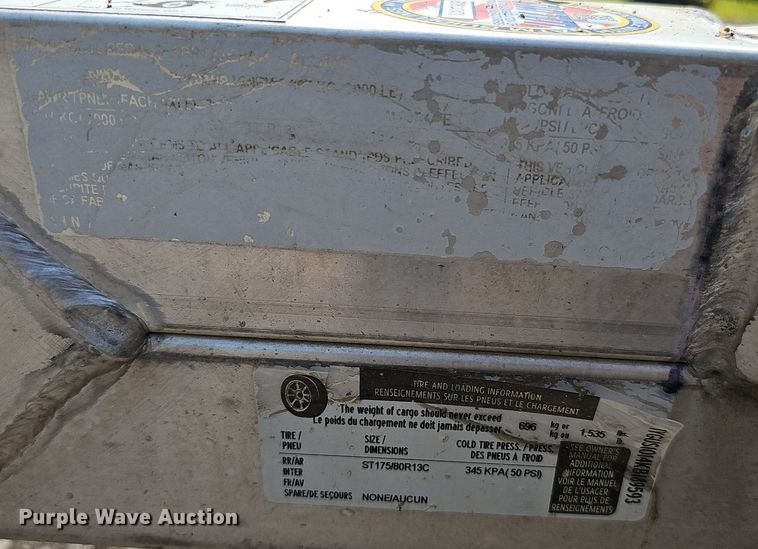 image for item DP6588 2019 Aluma MC10 motorcycle trailer