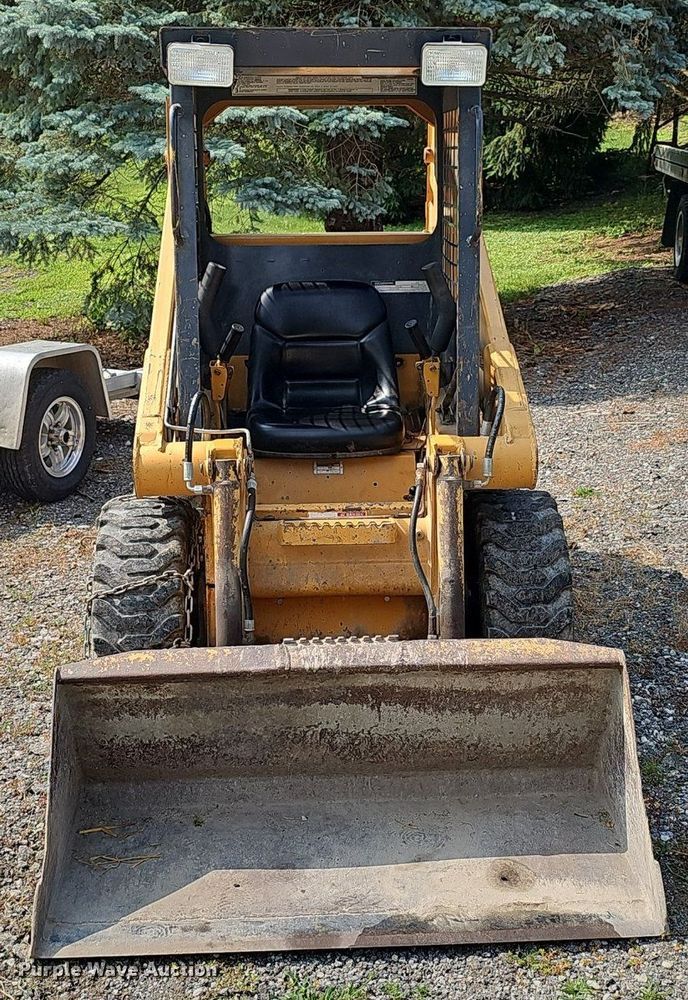 image for item DP6589 1995 Case 1825 skid steer loader