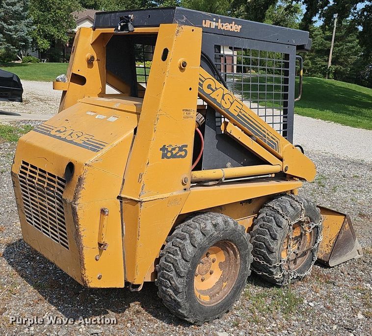 image for item DP6589 1995 Case 1825 skid steer loader