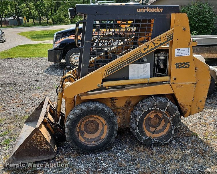 image for item DP6589 1995 Case 1825 skid steer loader