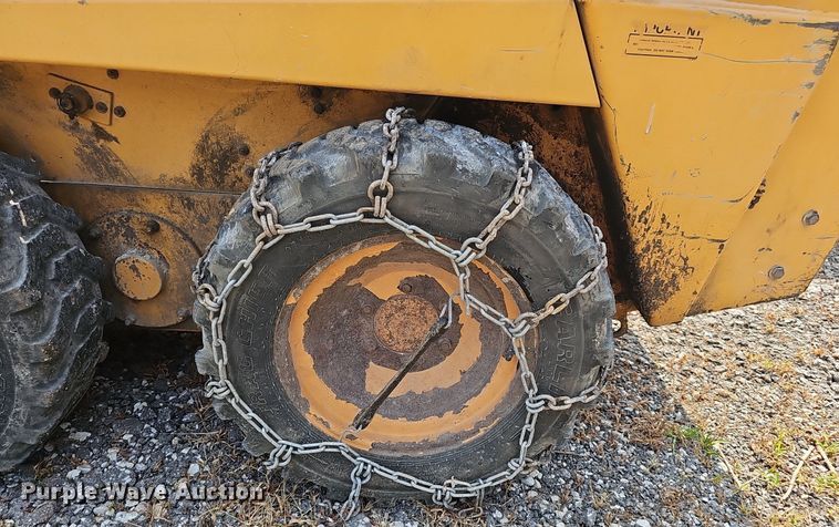 image for item DP6589 1995 Case 1825 skid steer loader