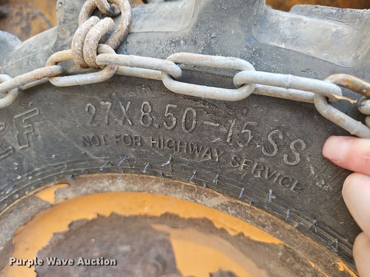 image for item DP6589 1995 Case 1825 skid steer loader