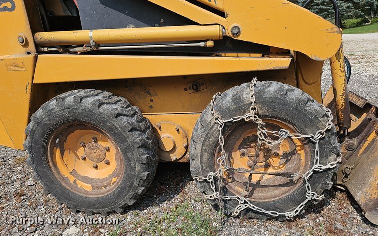 image for item DP6589 1995 Case 1825 skid steer loader