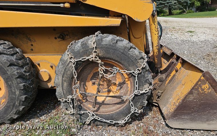 image for item DP6589 1995 Case 1825 skid steer loader