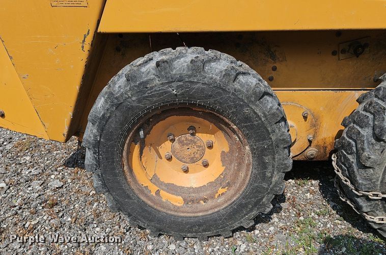 image for item DP6589 1995 Case 1825 skid steer loader