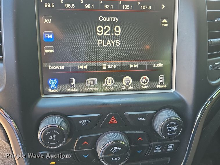 image for item DQ4454 2015 Jeep Grand Cherokee Laredo SUV