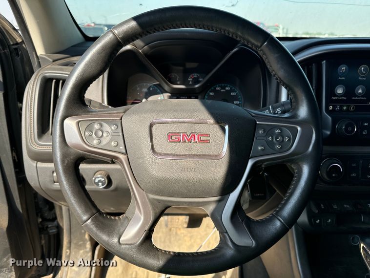 image for item DQ6947 2022 GMC  Canyon Crew Cab pickup truck