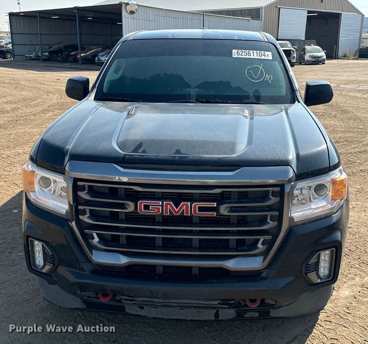 image for item DQ6948 2022 GMC Canyon Crew Cab pickup truck