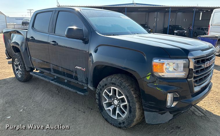 image for item DQ6948 2022 GMC Canyon Crew Cab pickup truck