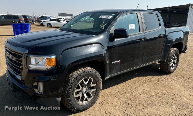 image for item DQ6949 2022 GMC Canyon Crew Cab pickup truck
