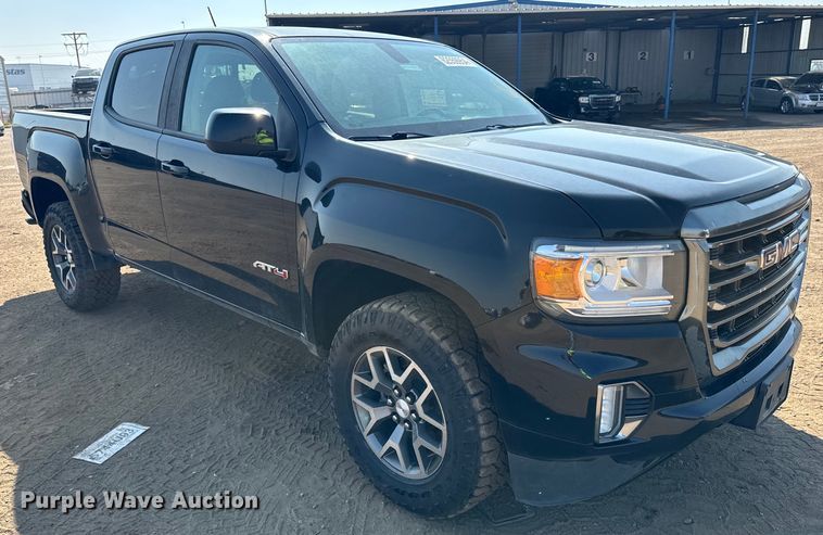 image for item DQ6949 2022 GMC Canyon Crew Cab pickup truck