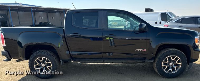 image for item DQ6949 2022 GMC Canyon Crew Cab pickup truck