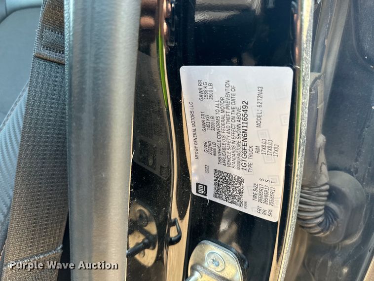 image for item DQ6949 2022 GMC Canyon Crew Cab pickup truck