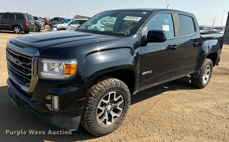 image for item DQ6951 2022 GMC Canyon Crew Cab pickup truck