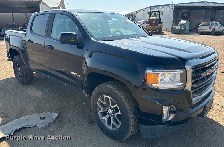 image for item DQ6951 2022 GMC Canyon Crew Cab pickup truck