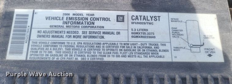 image for item DR4868 2006 Chevrolet  Suburban  Z71 SUV