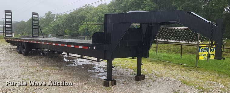 image for item DR4875 2024 Shop built equipment trailer