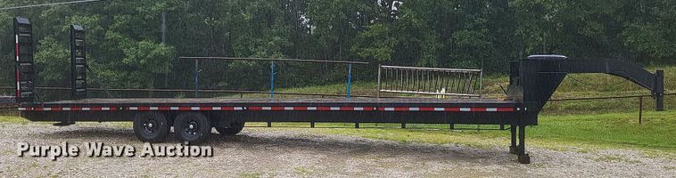 image for item DR4875 2024 Shop built equipment trailer