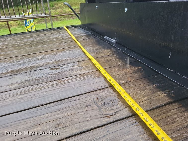 image for item DR4875 2024 Shop built equipment trailer