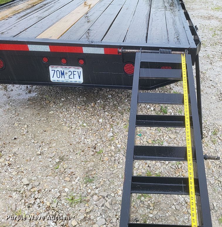 image for item DR4875 2024 Shop built equipment trailer