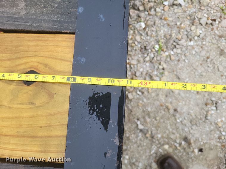 image for item DR4875 2024 Shop built equipment trailer