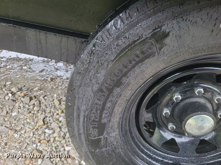 image for item DR4875 2024 Shop built equipment trailer