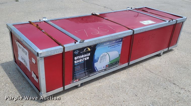 image for item DR4919 Gold Mountain  S203012R arch storage shelter