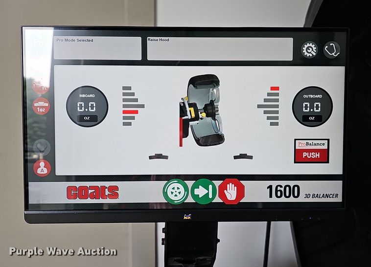 image for item DS4689 Coats 1600 Direct Drive tire balancer