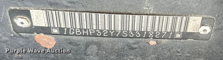 image for item DV5838 1995 Chevrolet  P30 delivery truck